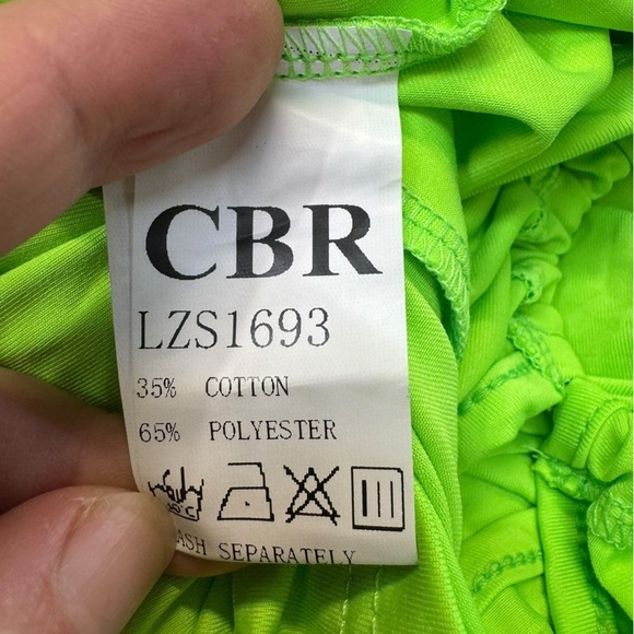 CBR .  Green One-Shoulder Bodycon Mini Dress - Picture 6 of 6